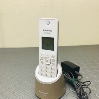 Panasonic コードレス留守番電話器　VE-GDS02DL...