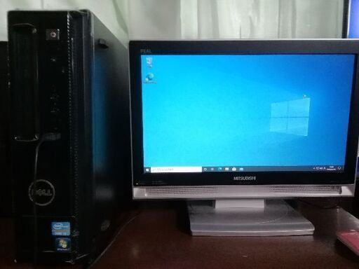 7/26まで dell vostro260s 本体　新品ワイヤレスマウス付き