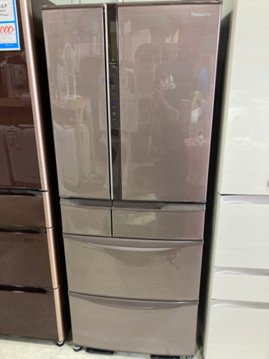 Panasonic 474L 6ドア冷凍冷蔵庫 NR-F470V-T 2015年製
