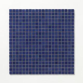 モザイクタイル 15角ユニット 表面紙貼り ブルー系