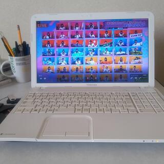 まだまだ使える東芝ダイナブック②/Windows10/15型テンキー付き/ホワイト