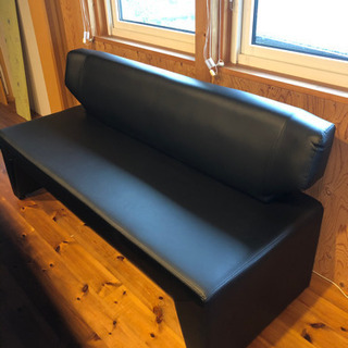 【中古】背つきベンチ クラブ SH45/Jブラック 160cm