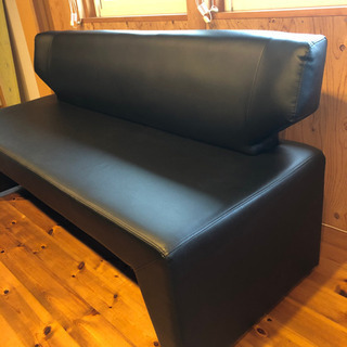 【中古】背つきベンチ クラブ SH45/Jブラック 160cm