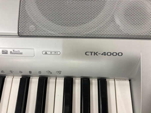 カシオ　電子ピアノ　CTK-4000 アダプター無し