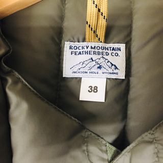 買取のお持ち込みも大歓迎！！Rocky Mountain FeatherBed（ロッキーマウンテンフェザーベッド）のインナーダウンベストです！