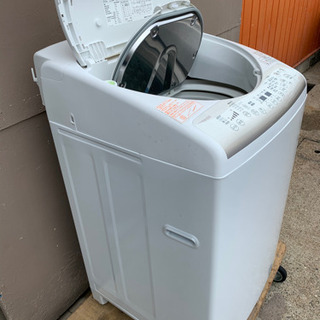 洗濯機 乾燥あり 東芝 9kg 2015年 AM-9V2M 【公式通販】