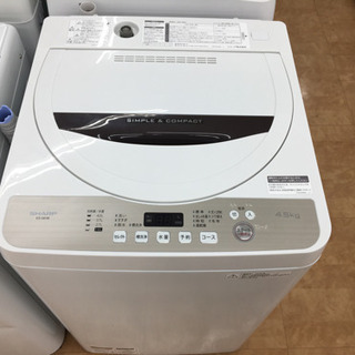 トレファク摂津店 】SHARP(シャープ)4.5kg全自動洗濯機入荷致しました！