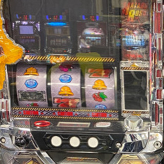 パチスロ実機 バイオハザード5 コイン不要機付 設定キー付