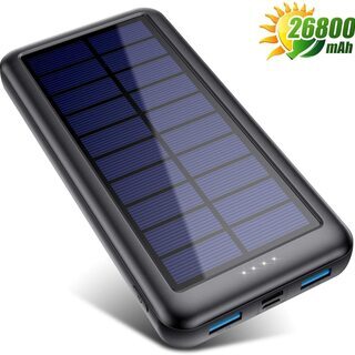 【新品・未開封】26800mAh ソーラーバッテリー / HETP