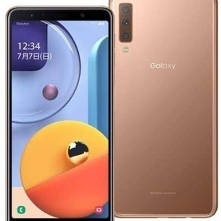 ★未使用美品★  Galaxy A7 ゴールド 64 GB SI...