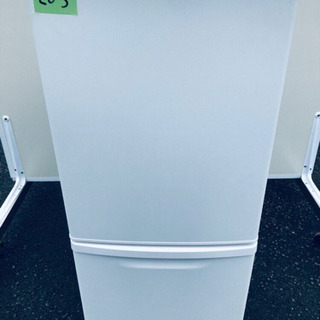 ✨高年式✨ 205番 Panasonic✨ノンフロン冷凍冷蔵庫✨NR-B14BW-W