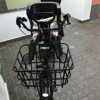 電動アシスト自転車 前乗りチャイルドシートはつきません。Panasonic 