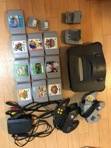 動作確認済 ニンテンドー64とソフトセット 寺本 四日市のテレビゲーム Nintendo64 の中古あげます 譲ります ジモティーで不用品の処分