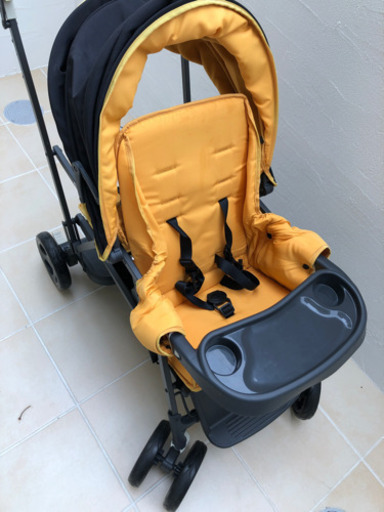 ほぼ新品 JOOVYジョビーベビーカー 2人乗り用 カブース 二人乗り