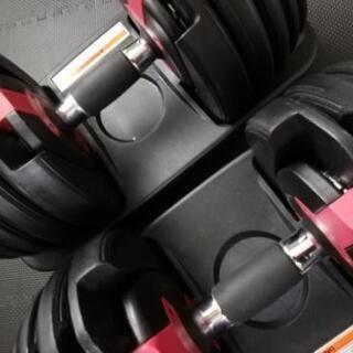 [取引終了]可変式ダンベル 24kg 2個セット 計48kg