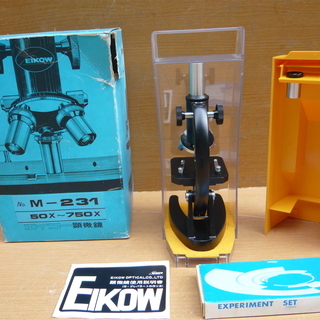 顕微鏡　EIKOW　M-231・取扱説明書
