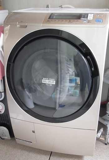 【取引中】HITACHI 日立  ドラム式洗濯機 2013年製 洗濯9kg 乾燥6kg  BD-S7500L