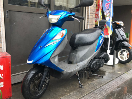 V125G ワンツー 人気の純正ブルー