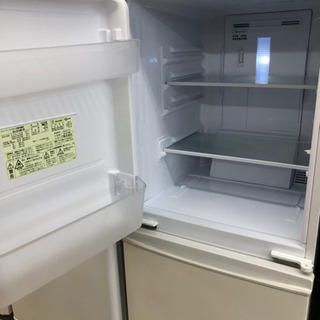 ★64　SHARP　2ドア冷蔵庫　2015年製　【リサイクルマート宇宿店】 ☆64 SHARP 2ドア冷蔵庫 2015年製 【リサイクルマート宇宿店】
