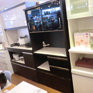 J776 松田家具 食器棚 レンジボード 大川家具 ブランド IDC大塚家具 