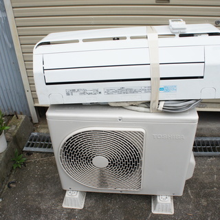 TOSHIBA(東芝）エアコン！2.2kw（6畳用）・2015年製をお安くお譲り