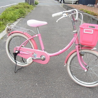 子供用　自転車　18インチ　ピンク