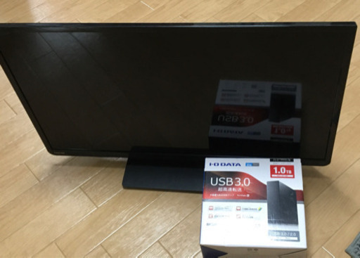 春夏新作 TOSHIBA/東芝 即録画できます！  2015年製　録画用HDD1TB付き（90時間）テレビ32  32型 液晶TV 32S8 REGZA その他