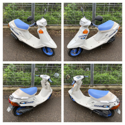 神奈川県綾瀬市 ヤマハ チャンプCX 3FC バッテリー新品 現状車
