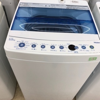 洗濯機 ハイアール 2019年製 5.5kg JW-C 55CK
