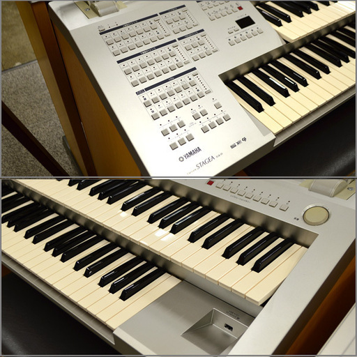 ⑦ ヤマハ 格安配送 エレクトーン STAGEA MINI ELB-01 動作確認済み 入門 ステージアミニ 2006年製 ELB-01 電子ピアノ キーボード(0220345210)