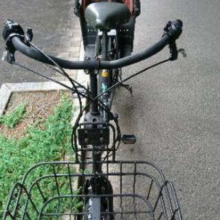 自転車 bikke2 チャイルドシート付き 電動なし