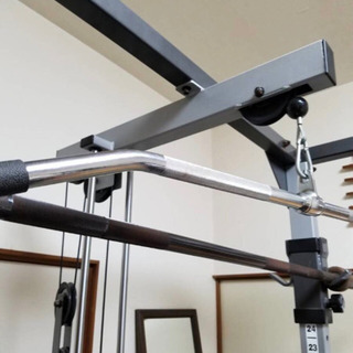 タフスタッフパワーラックケーブルベンチシャフト付