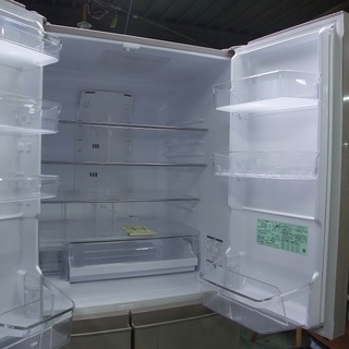 R1510) 日立 6ドア R-F51HG(T) 505L 自動製氷 2019年製! 冷蔵庫 クリアランス 店頭
