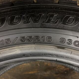 DUNLOP WINTER MAXX WM01 215/55R16 16インチ スタッドレス 4本 2017年 