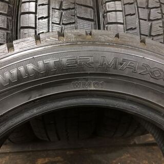 DUNLOP WINTER MAXX WM01 215/55R16 16インチ スタッドレス 4本 2017年 