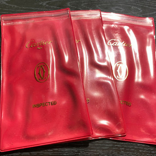 Cartier inspected case ケース 3セット カルティエ