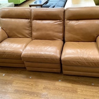 【トレファク南浦和】　ニトリ　3人掛けワイドソファ