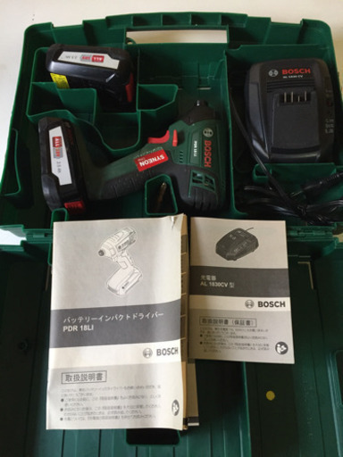 美品❗️bosch 18v インパクトドライバーセット  DIY