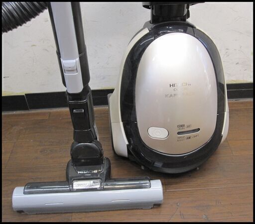 値下げしました！新生活！6600円 日立 紙パック式 掃除機 かるパック 2016年製 680W シャンパン