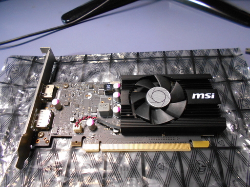 グラフィックボード MSI  GeForce GT 1030 2G LP OC 中古