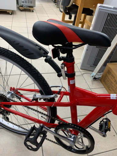 KCD 26インチ 折りたたみ自転車 MTB マウンテンバイク 6段変速