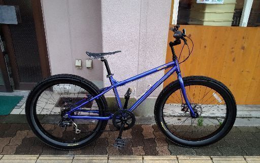 GOOD YEAR[グッドイヤー]26吋 FAT BIKE アルミ/7Speed/ブルー