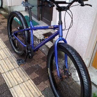 GOOD YEAR[グッドイヤー]26吋 FAT BIKE アルミ/7Speed/ブルー