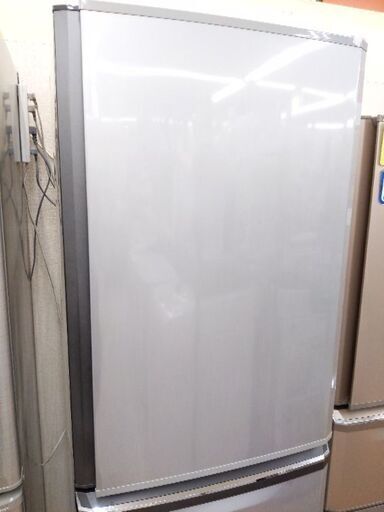 0710-12 2011年製 MITSUBISHI 370L 冷蔵庫 自動製氷