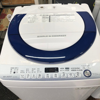 洗濯機 ES-G7E2 2015年 7kg【安心の3ヶ月保証☆送料には設置込 ...