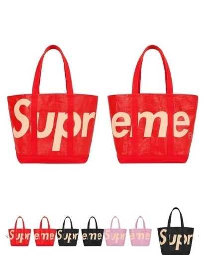 20SS Supreme Raffia Tote シュプリーム ラフィア トート