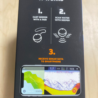 ポケット　魚探　deeper pro