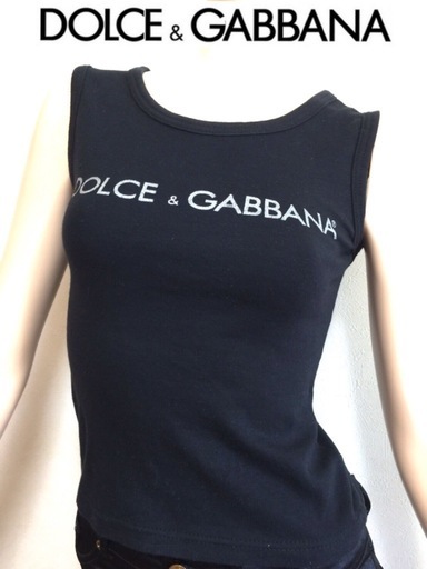 DOLCE \u0026 GABBANA ドルガバ D\u0026G ノースリーブ tシャツ