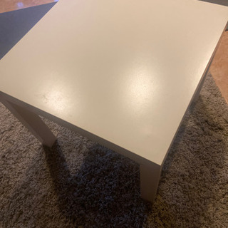 IKEA  ラック　サイドテーブル白