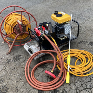 動画付 使用頻度少ない動作品 35Kgf/c㎡ 吐水量6.6～16.4L 2
